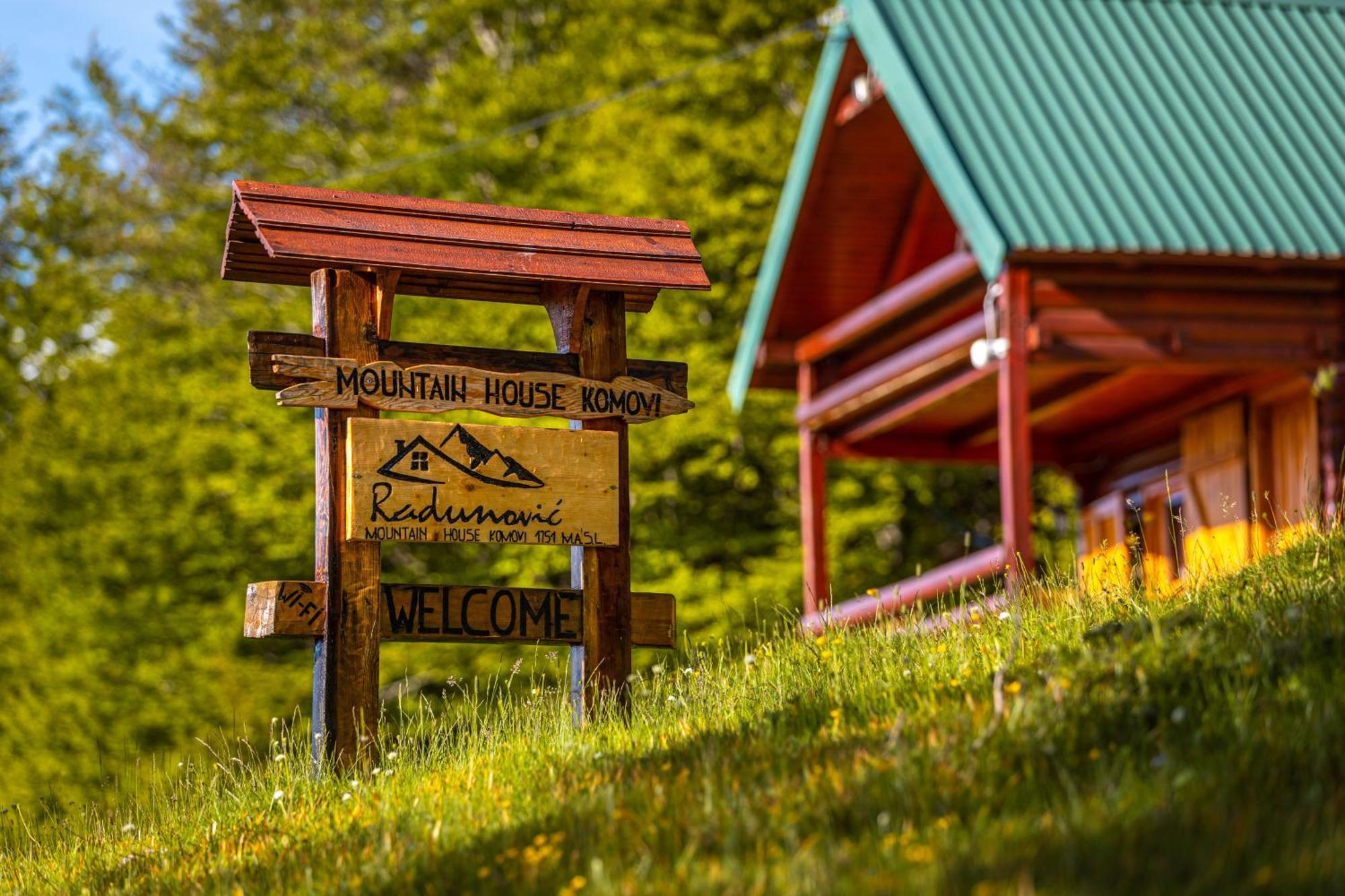 Mountain House Komovi-Radunovic Andrijevica Exterior foto