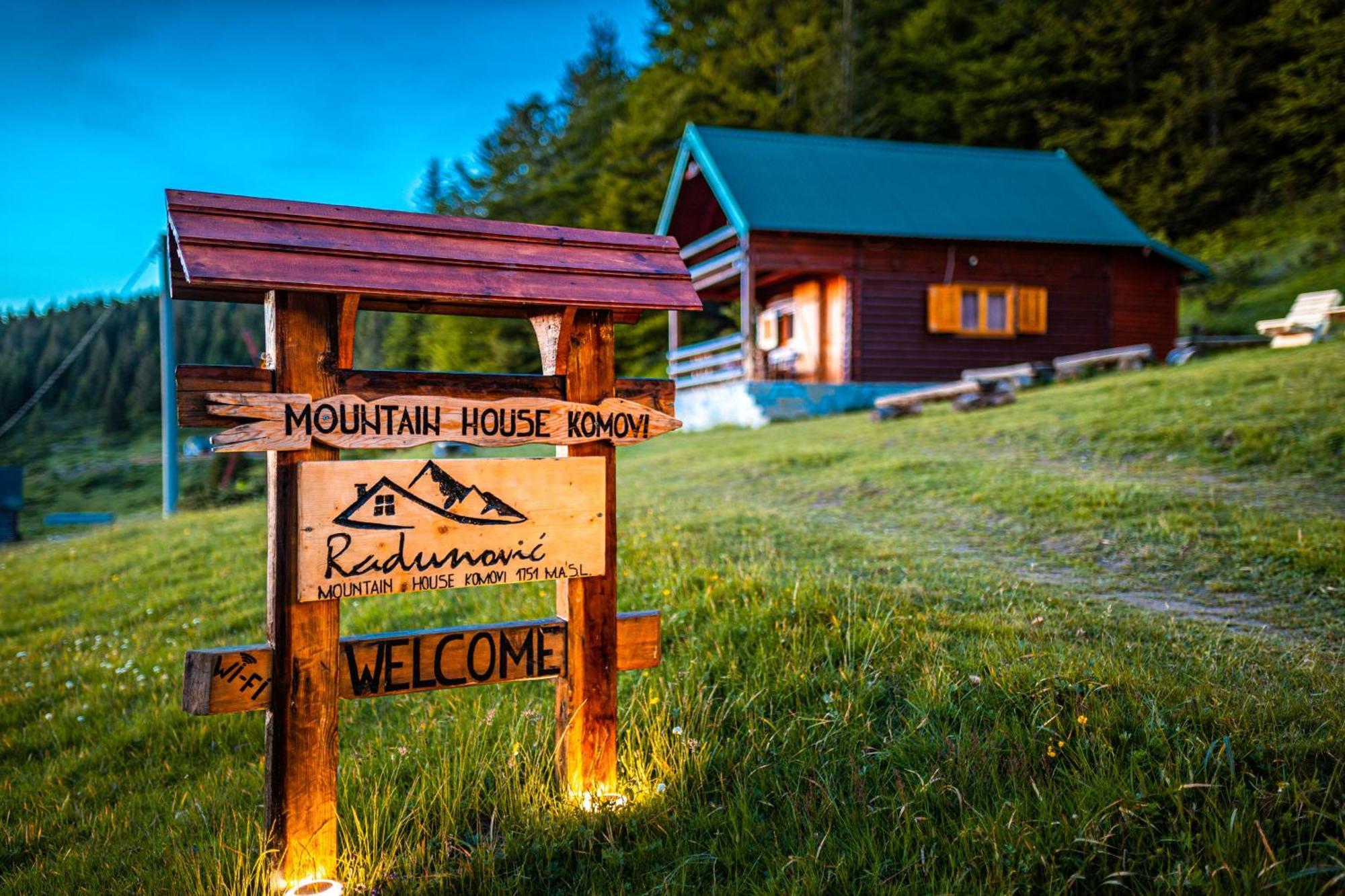Mountain House Komovi-Radunovic Andrijevica Exterior foto